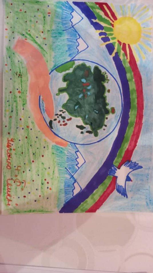 Под мирным небом 4 Б класс